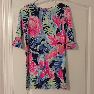colorful lilly pulitzer girls dress